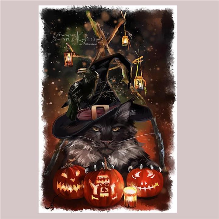 کارت پستال رادکس طرح HALLOWEEN مدل NE174